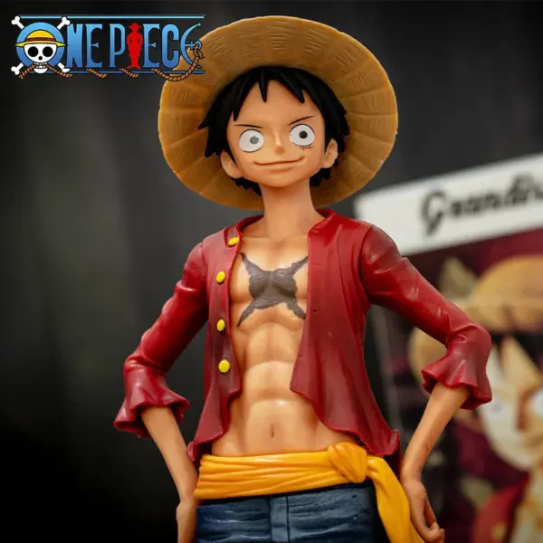 One Piece Luffy Action Figure with Faces - Image 2