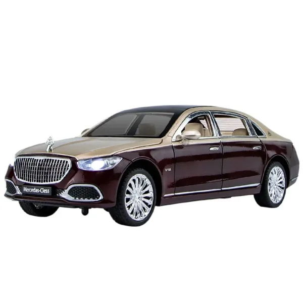 1/24 Maybach S680 Diecast Car Model Toy - Image 8