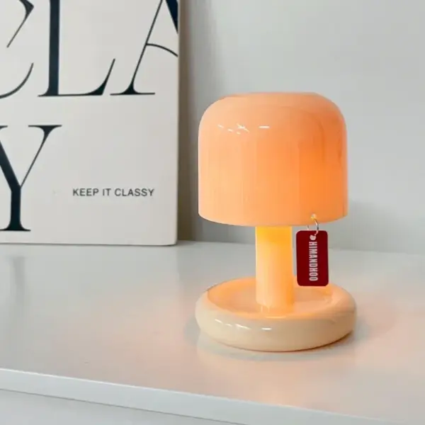 Mini USB Rechargeable Mushroom Night Lamp - Image 2