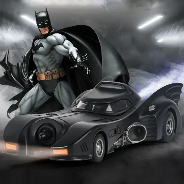 1989 Batmobile Alloy Car Model with Sound - Image 7