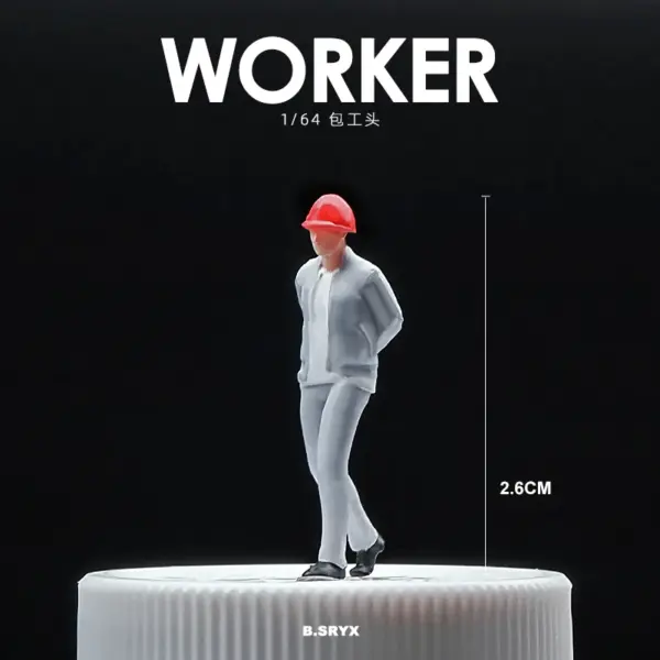 1/64 Scale Miniature Male Figurine Model - Image 30