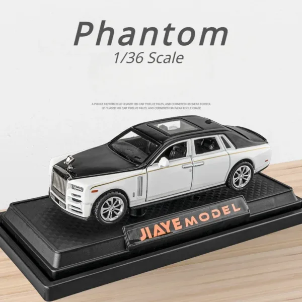 1:36 Rolls Royce Phantom Diecast Model Car