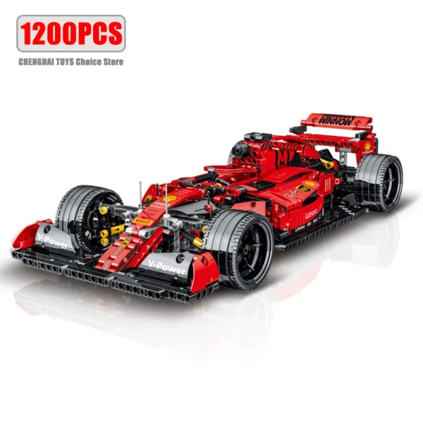 F1 Racing Supercar Building Blocks Set - Image 11