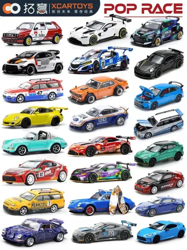 1/64 Scale Alloy Car Model Collection - Image 3