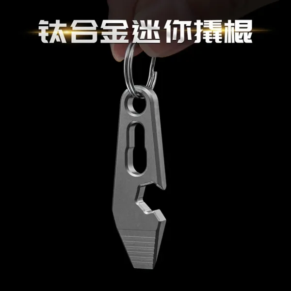 Titanium Alloy Multitool Crowbar and Opener - Image 6