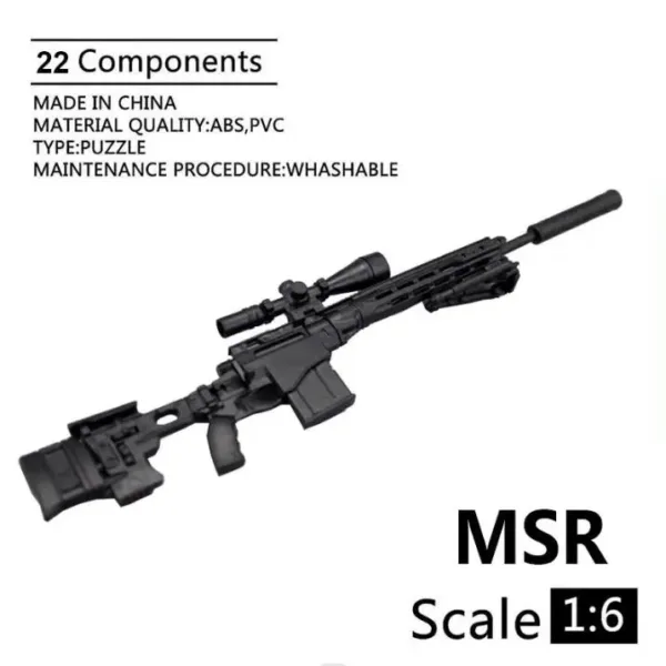 1:6 Scale MP5SD5 Submachine Gun Model - Image 16