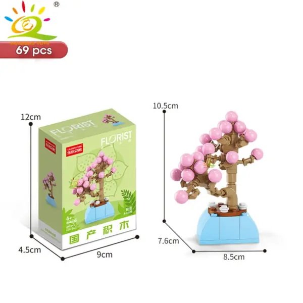 DIY Flower Succulent Building Blocks Set - Image 11