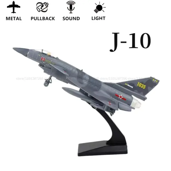 Pullback Jet Fighter Model with Lights and Sound - Image 25