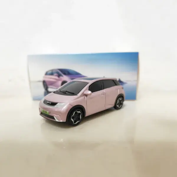 Diecast 1:64 BYD Yuan UP Car Model - Image 3