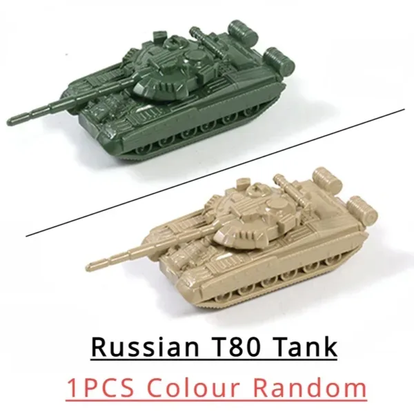 1:144 WWII Plastic Tank Model Set of 4 - Image 20