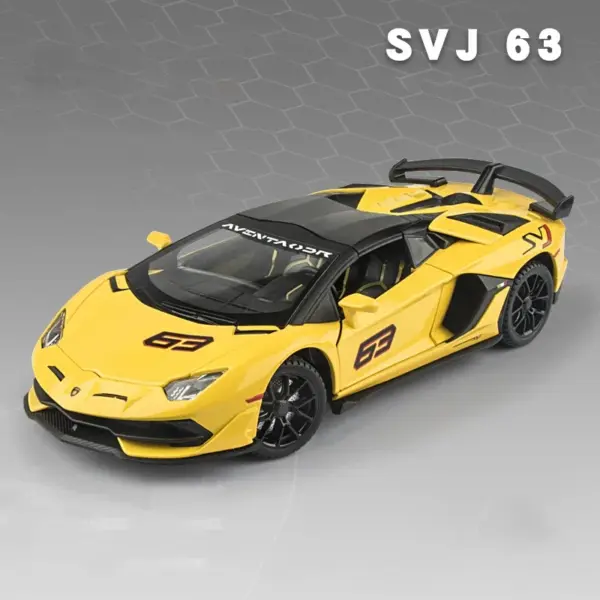 1:24 Scale Alloy Lamborghini Aventador SVJ63 - Image 8