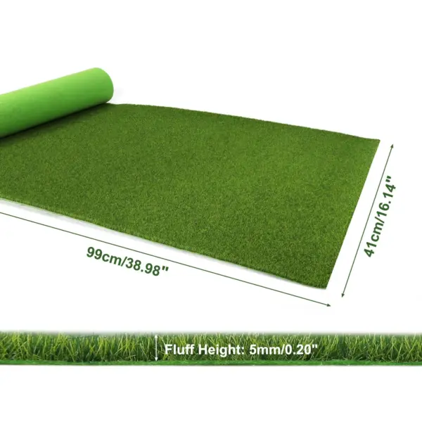 Artificial Grass Mat for Model Scenery 41x99cm - Image 8