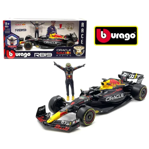 1:24 Red Bull Racing RB19 Diecast Model Car - Image 6