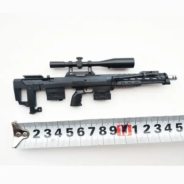 1/6 Scale Assemble Plastic Sniper Rifle Set - Image 8