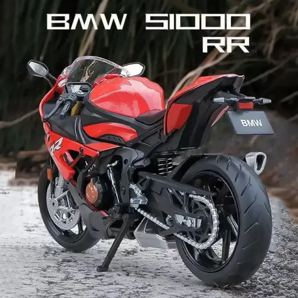 1/12 BMW S1000RR Diecast Motorcycle Model - Image 3