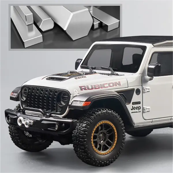 1:18 Jeep Wrangler Rubicon Diecast Model Vehicle - Image 2