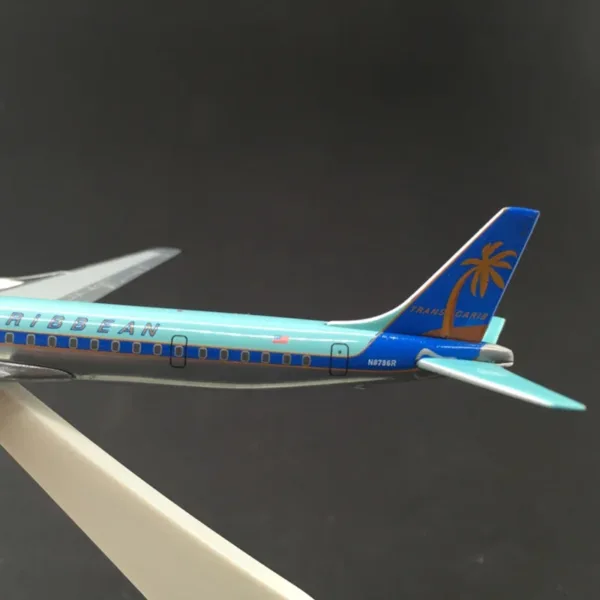 DC-8 Trans Caribbean Airlines Model Airplane 1:500 - Image 4