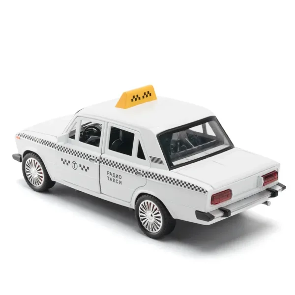 1:18 Alloy Russian LADA TAXI Model Car - Image 4