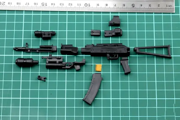 1/6 Scale AK74 HK416 Toy Gun Model - Image 6