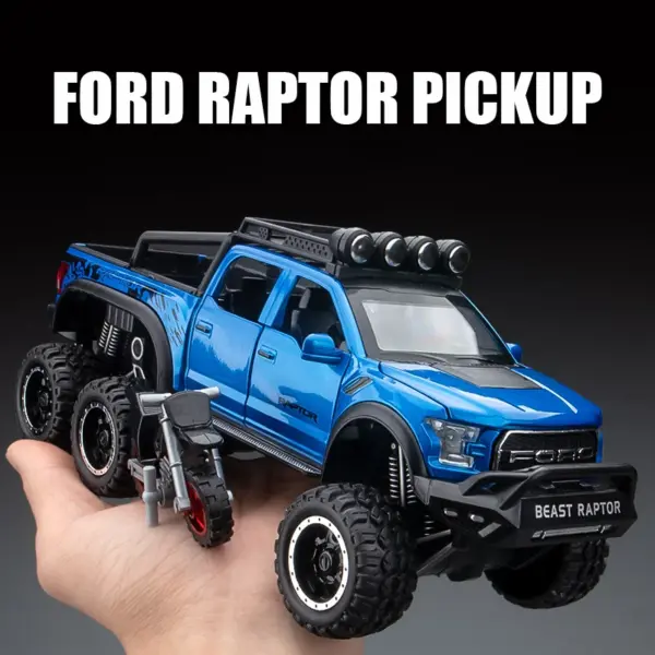 1:28 Ford Raptor F150 Diecast Model Car