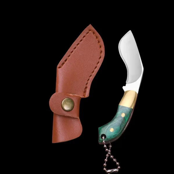 Brass Dragon Head Mini EDC Pocket Knife - Image 13