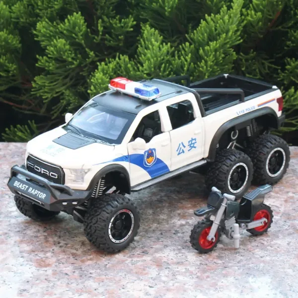 1:28 Scale Ford RAPTOR F150 Diecast Model - Image 2