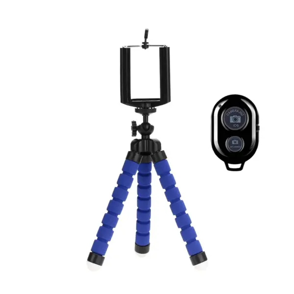 Flexible Mini Smartphone Tripod with Remote - Image 7