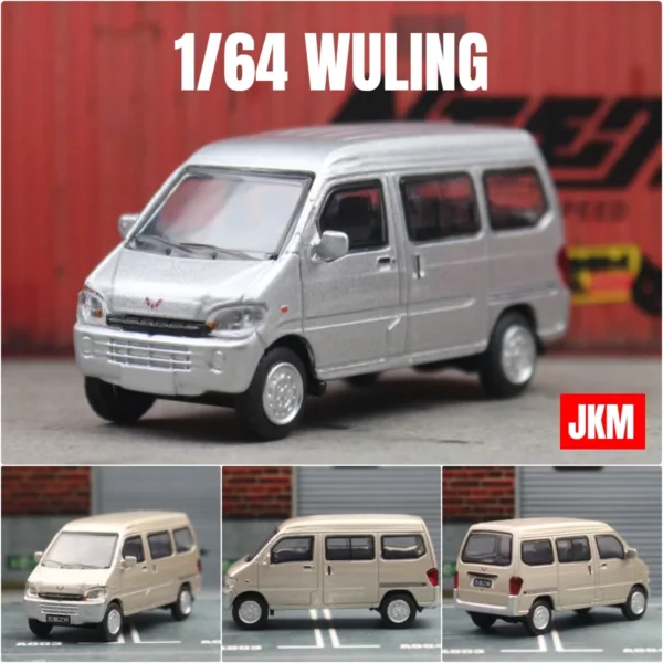 1:64 WULING Chevrolet N300 Diecast Van Model