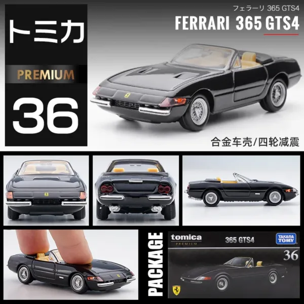 Tomica Ferrari 1/62 Mini Diecast Model Car - Image 11