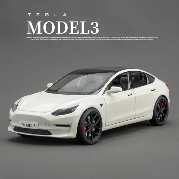 1:24 Alloy Model X Model 3 Model Y Car - Image 18