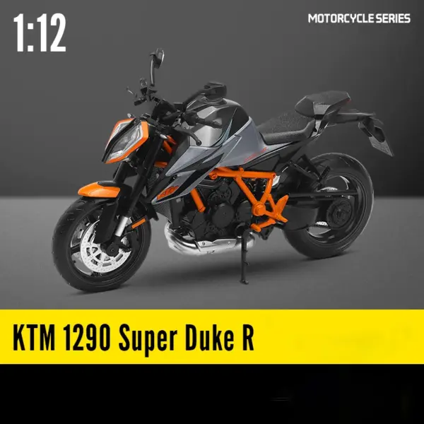 1:12 KTM 1290 Super DUKE R Motorcycle Model - Image 7