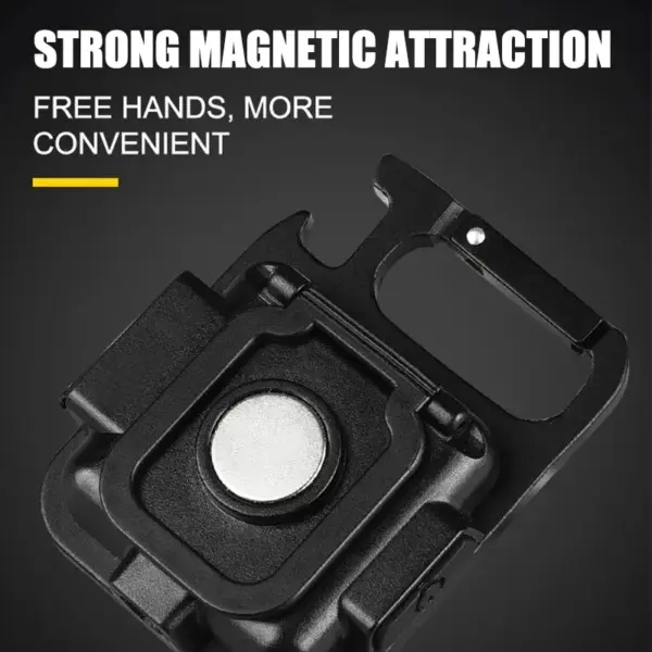 COB LED Keychain Flashlight with Bottle Opener - Image 4