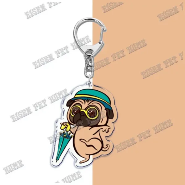 Cute PUG Keychain Pendant for All Occasions - Image 31