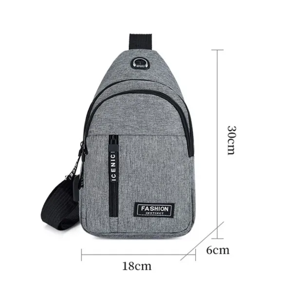 Men's Multifunctional Crossbody Sling Bag - Image 2