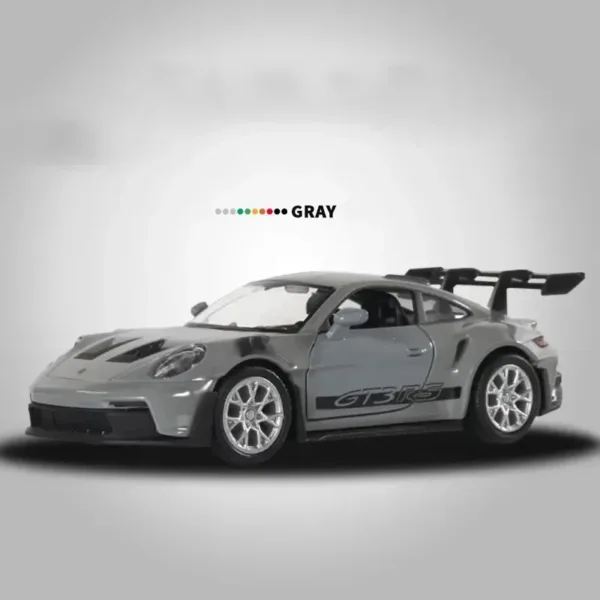 1:36 Alloy Porsche 911 GT3 RS Model Car - Image 8