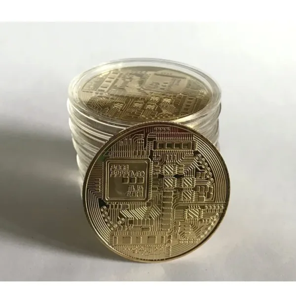 Bitcoin Commemorative Virtual Coin Gift - Image 3