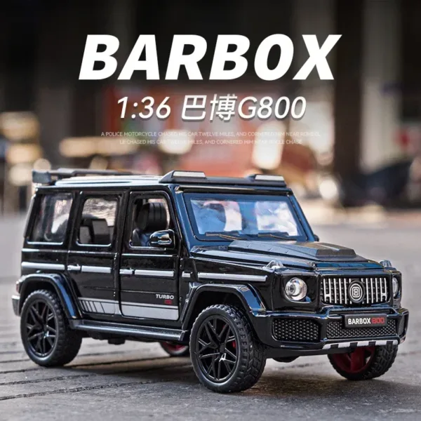 1:36 Mercedes-Benz BRABUS G800 Diecast Model Car