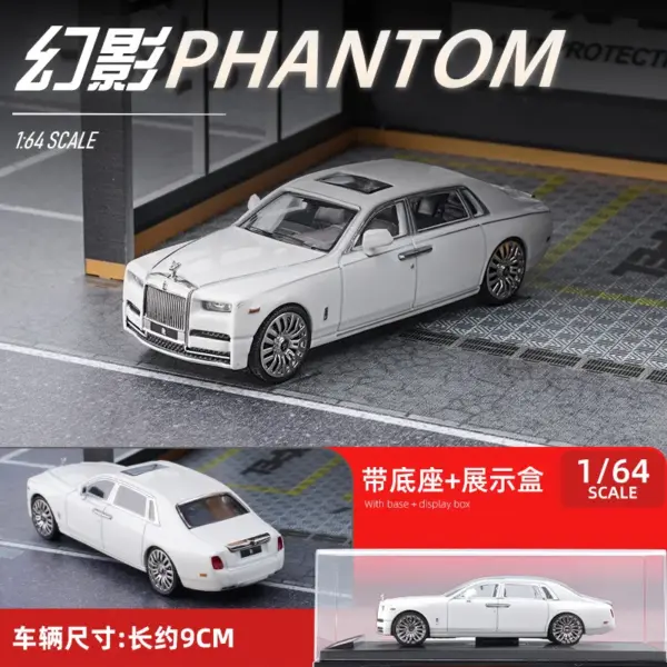 1/64 Rolls Phantom Mansory Diecast Vehicle - Image 17