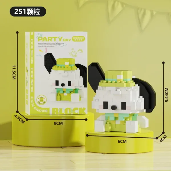 Miniso Sanrio Building Blocks Set for Kids - Image 23