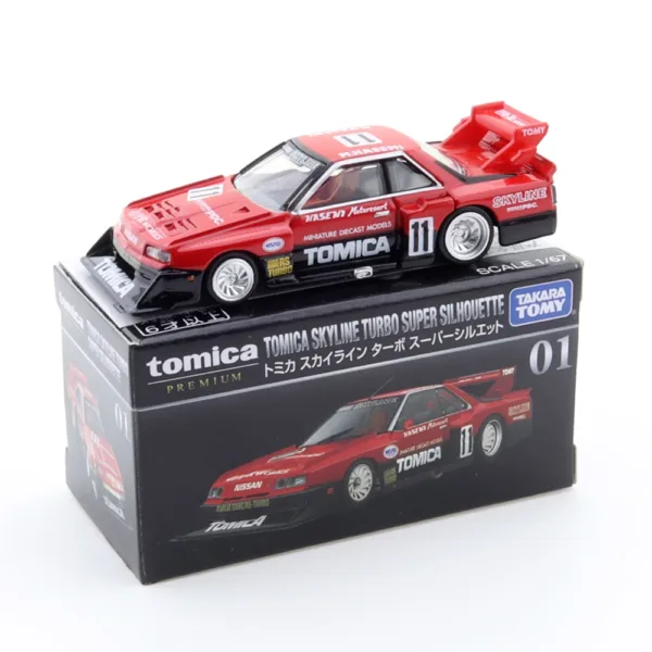 Tomica Skyline Turbo Super Silhouette Model Car