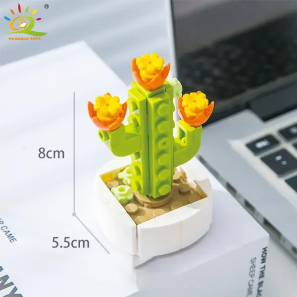 DIY Flower Succulent Building Blocks Set - Image 29