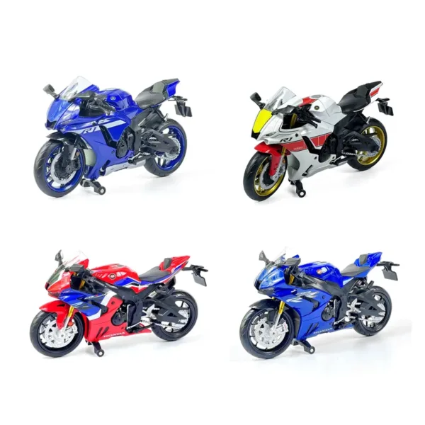 1:12 Scale YAMAHA YZF-R1M Motorcycle Model