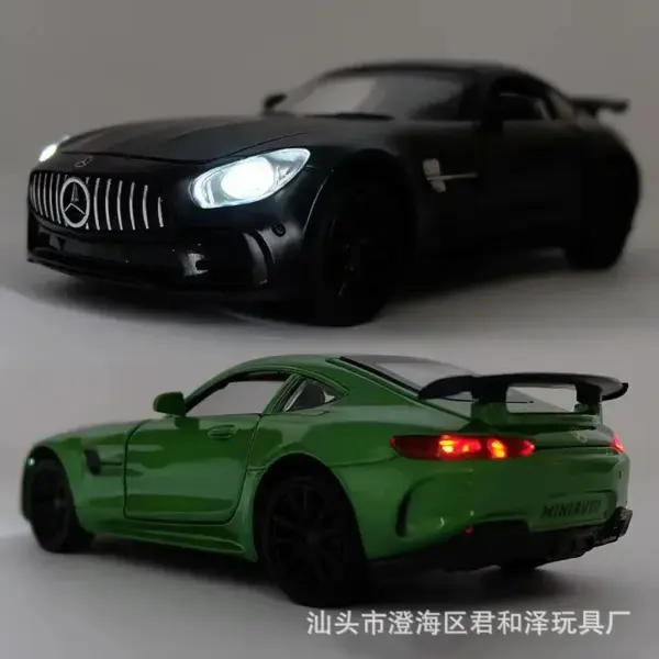1:32 Diecast Alloy Mercedes-Benz GTR Model - Image 5