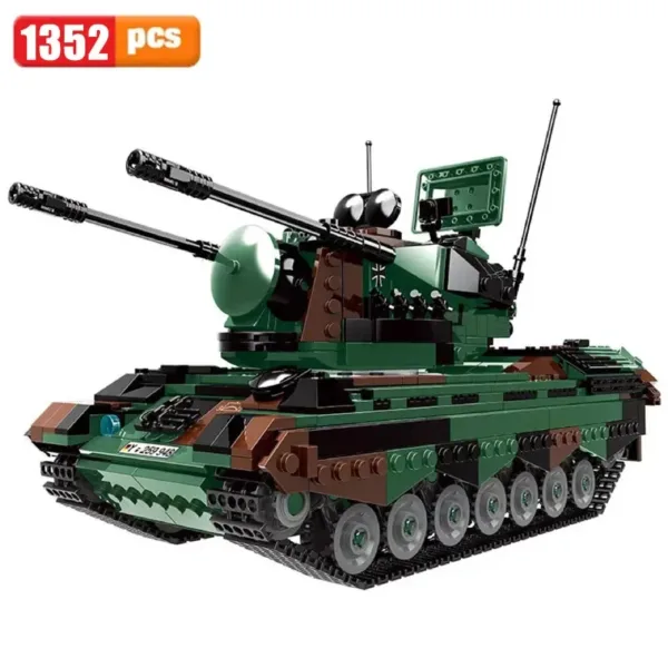 Military Tank Building Blocks Set 192-1912PCS - Image 17