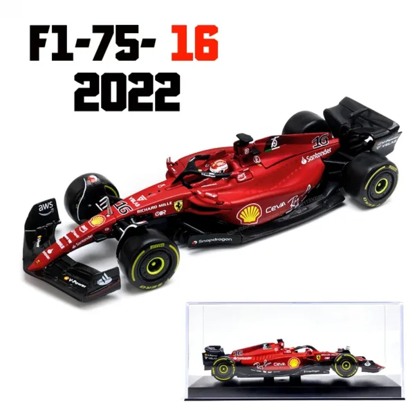 Bburago 1:43 Ferrari SF23 Die Cast Model Car - Image 9