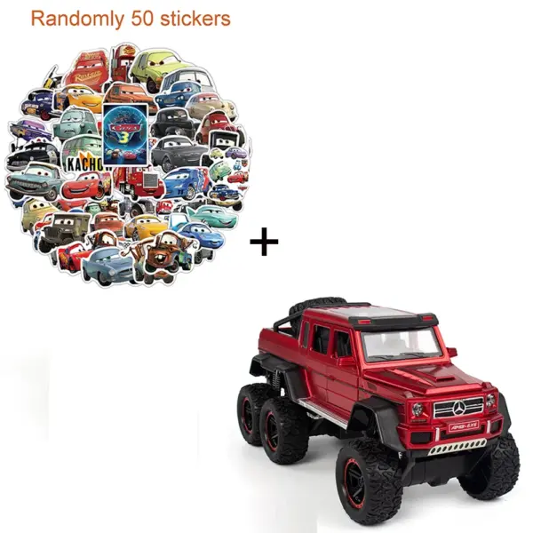 1:22 Scale G63 6x6 Diecast Off-road Model - Image 11