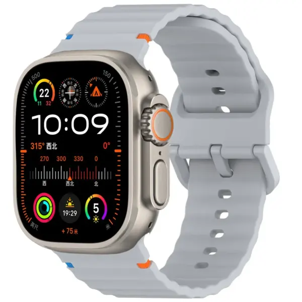 Silicone Strap for Apple Watch 46mm 45mm 44mm - Image 11