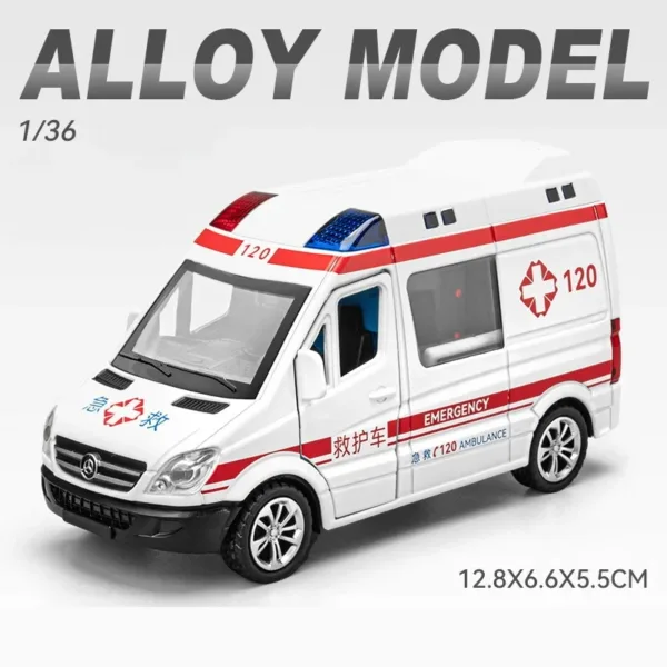 1:36 Mercedes Benz City Service Toy Model - Image 10