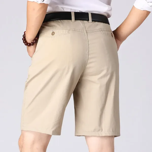 Men's Summer Casual Knee Length Shorts 8 Colors - Image 4