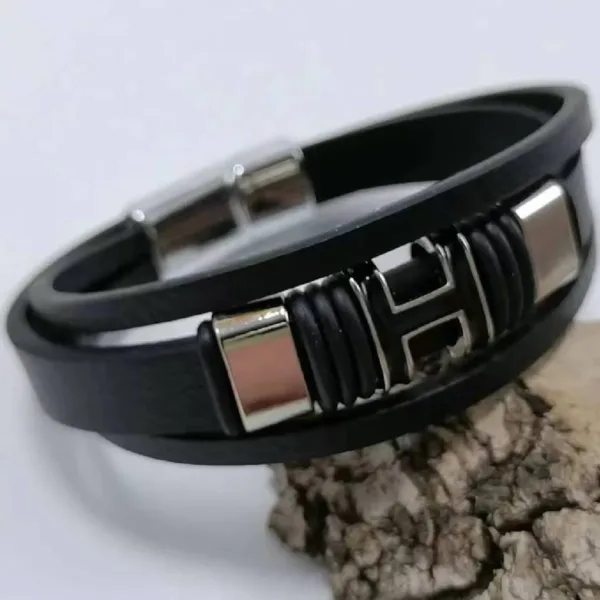 Punk Vintage Geometric Cuff Bracelet Unisex - Image 32